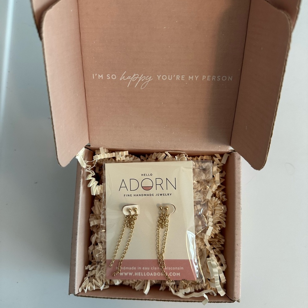 Hello Adorn Demi Double Falls Limited Edition Earrings